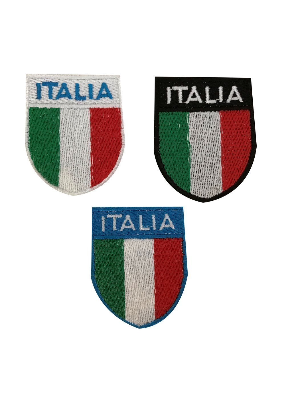 Scudetto Italia con scritta